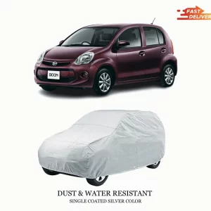 Daihatsu Boon - Single Silver Coated - Full Car Top Cover - Outdoor/Snow/Ice/Dust/Sun/UV Protectant - Car Shade Cover - Water Resistant & Dust Proof