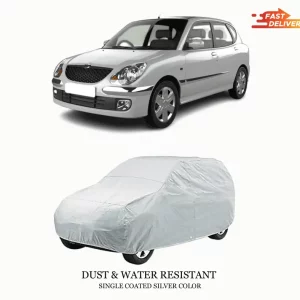 Daihatsu Storia - Single Silver Coated - Full Car Top Cover - Outdoor/Snow/Ice/Dust/Sun/UV Protectant - Car Shade Cover - Water Resistant & Dust Proof
